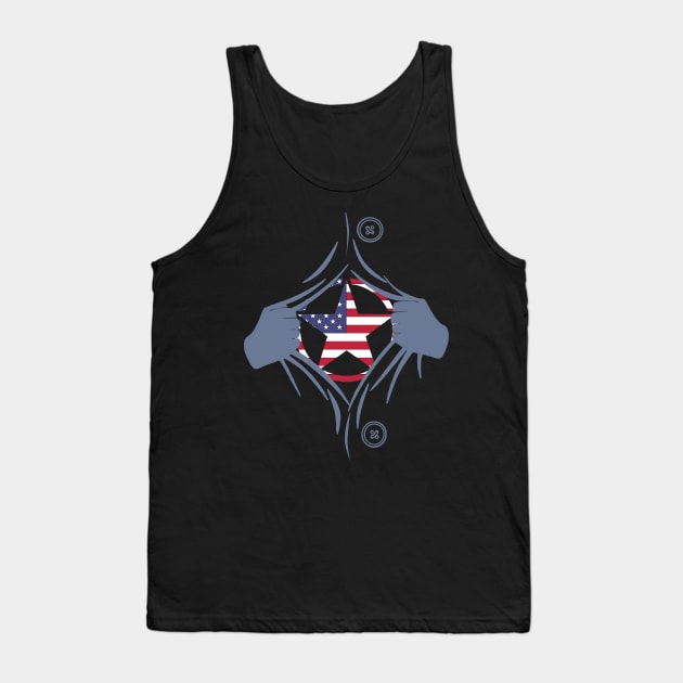 American Offroad Inside Tank Top by FurryBallBunny